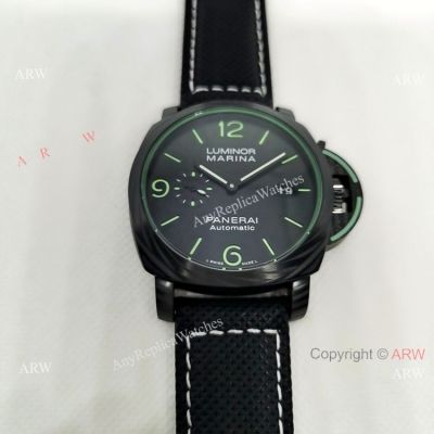 Fake Panerai Luminor Marina Carbotech PAM1118 Watch with Luminiscence